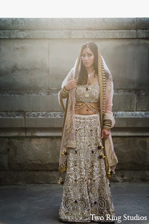 indian wedding bride lengha photography