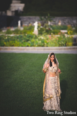 indian wedding venue bride lengha