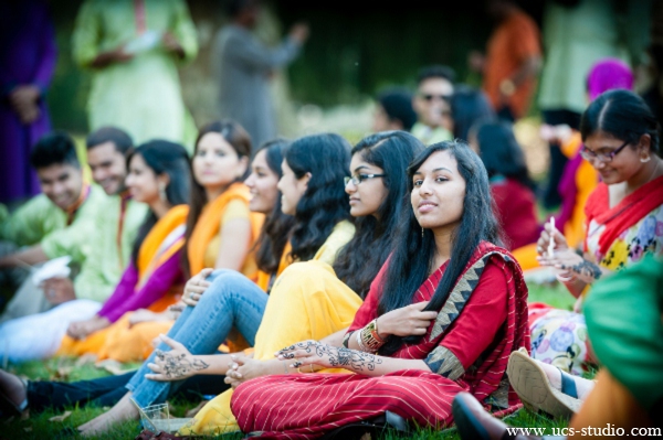 indian-wedding-colorful-gaye-holud-outdoors