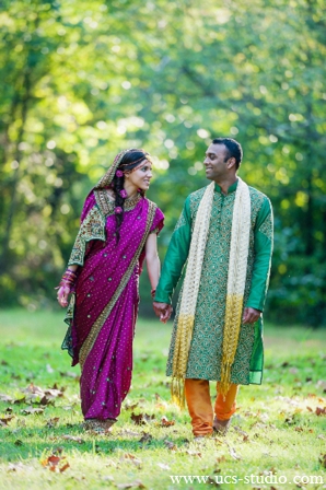 indian-wedding-groom-bride-outdoors-portrait