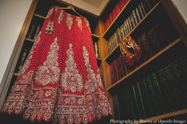 indian wedding getting ready lengha shoes