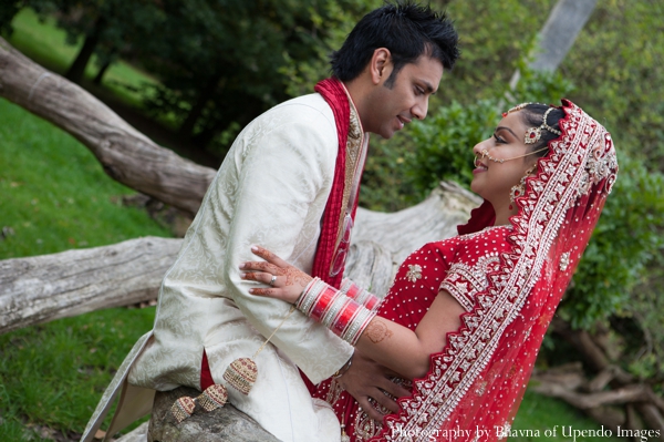 indian wedding portrait bride groom lengha sherwani