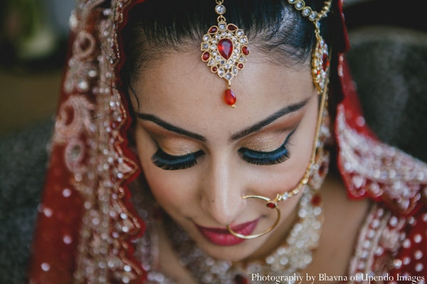 indian wedding portrait bride tikka