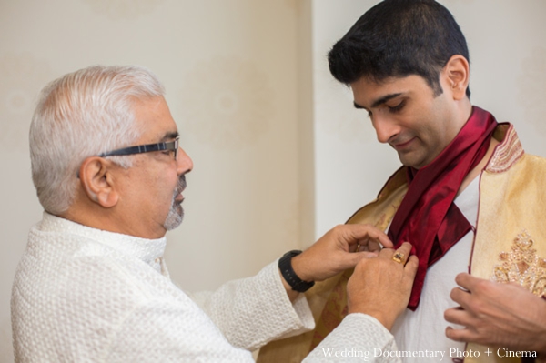 indian wedding getting ready groom