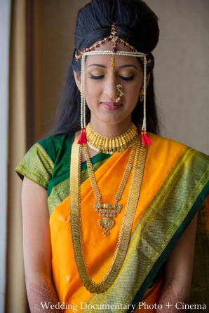 indian wedding portrait bride traditional