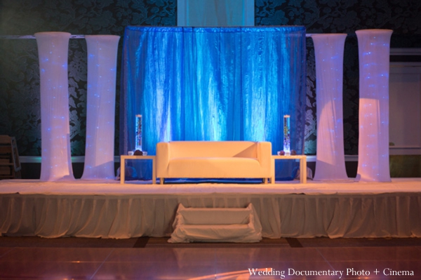 indian wedding reception decor lighting