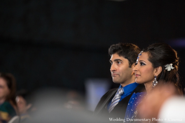 indian wedding reception groom bride