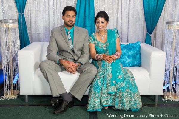 indian wedding bride groom reception