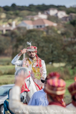 indian wedding traditional baraat white horse