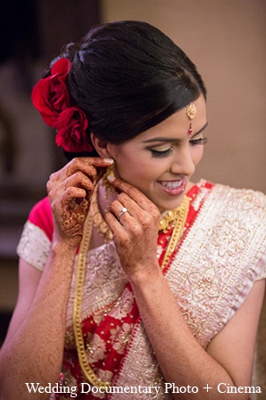 indian wedding bride hair makeup