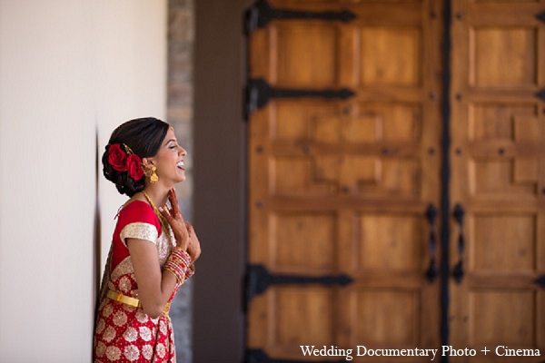 indian wedding bride portrait