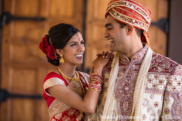 indian wedding portraits bride groom