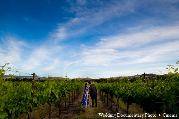 indian wedding portraits vineyard bride groom