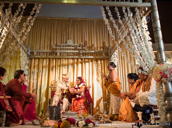 indian wedding ceremony mandap bride groom