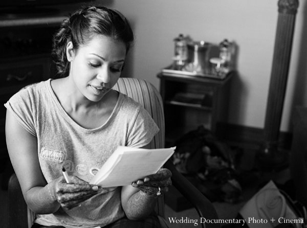 indian wedding getting ready bride