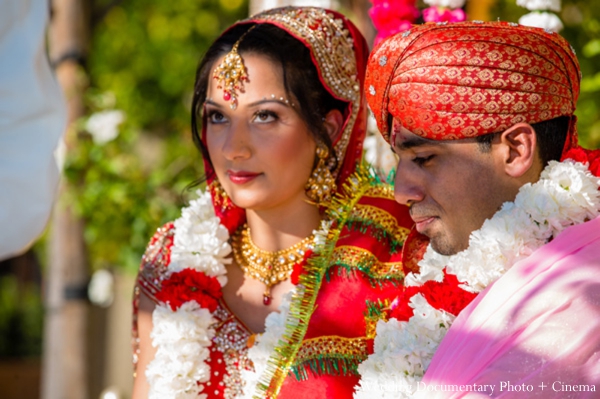 indian-wedding-bride-groom-red-jai-mala