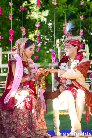 indian-wedding-bride-groom-under-mandap