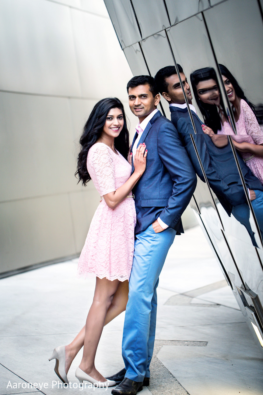 SwethaMohan | Engagement Couple Photoshoot | Creative Cloud Designs