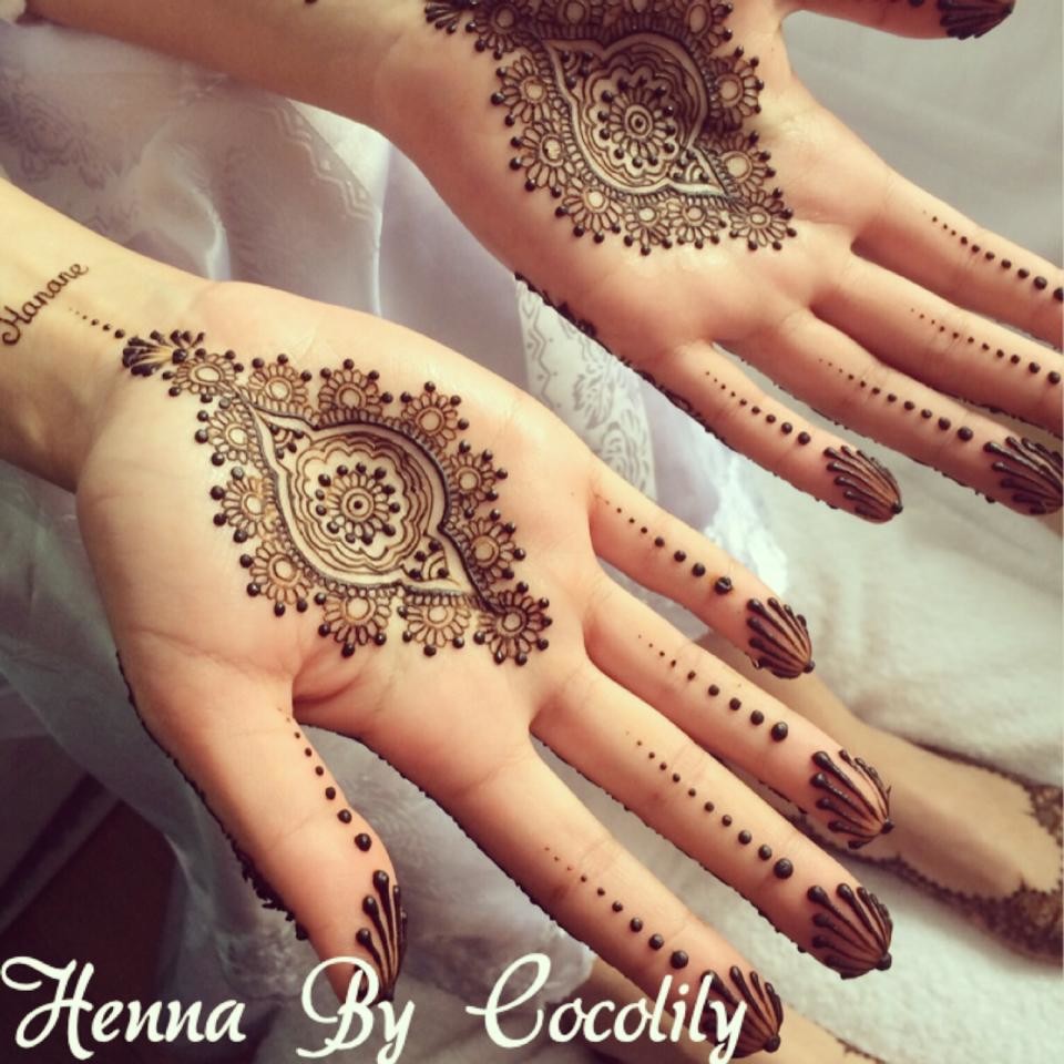 Inside henna