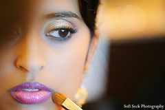 An Indian bride gets ready for her many wedding events.