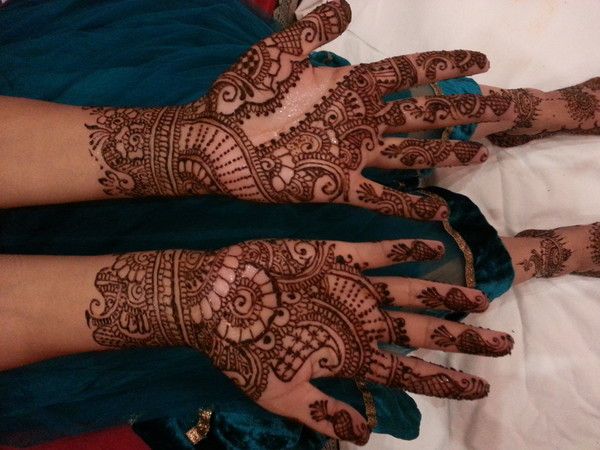 Eid 2018 | Gulf Inspired Henna Tutorial | Raisa's Mendhi Art - YouTube