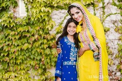 This Pakistani bride prepares for her beautiful wedding with a bright and festive mehndi party!