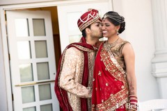 Before these lovebirds tie the knot at their traditional Indian wedding, they pose for some beautiful portraits!