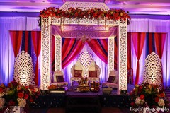 This Indian wedding features a beautiful ceremony!