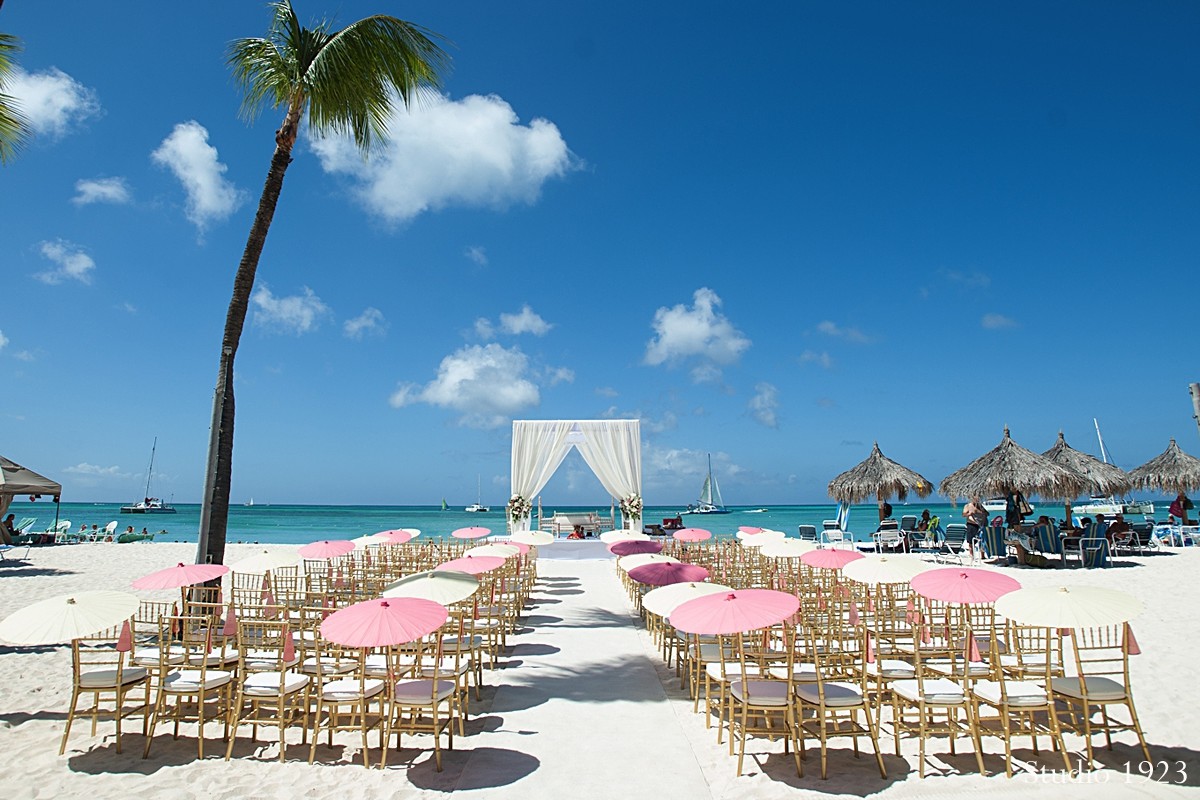 Palm Beach Aruba Destination Indian Wedding By Studio 1923 Post