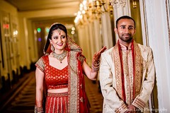 This bride and groom prepare for their Indian wedding with some beautiful portraits.