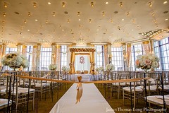 This beautiful Indian wedding ceremony is filled with gorgeous floral and decor.