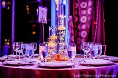 This Indian wedding reception is a gorgeous affair with luminous floral and decor.