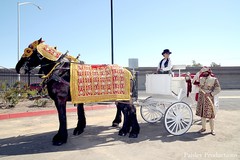 This traditional Sikh wedding includes a festive baraat and a special ceremony.