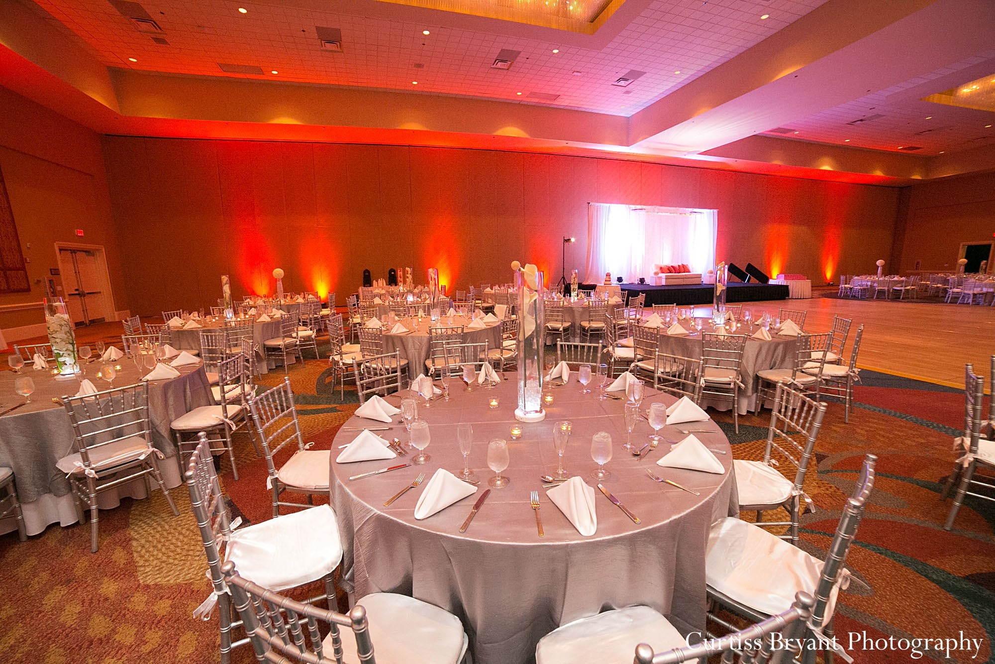 Reception in Orlando, FL Indian Wedding by Curtiss Bryant Photography