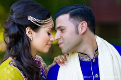 This Indian wedding kicks off with a fabulous sangeet celebration.