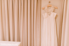 This lovely bride gets ready for her Indian wedding ceremony.