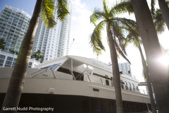 This Indian wedding kicks off with a sangeet aboard a luxury yacht.