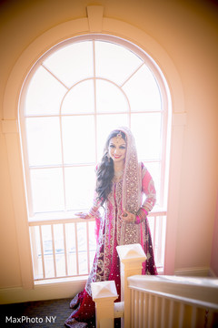 This Indian bride prepares for her wedding day.