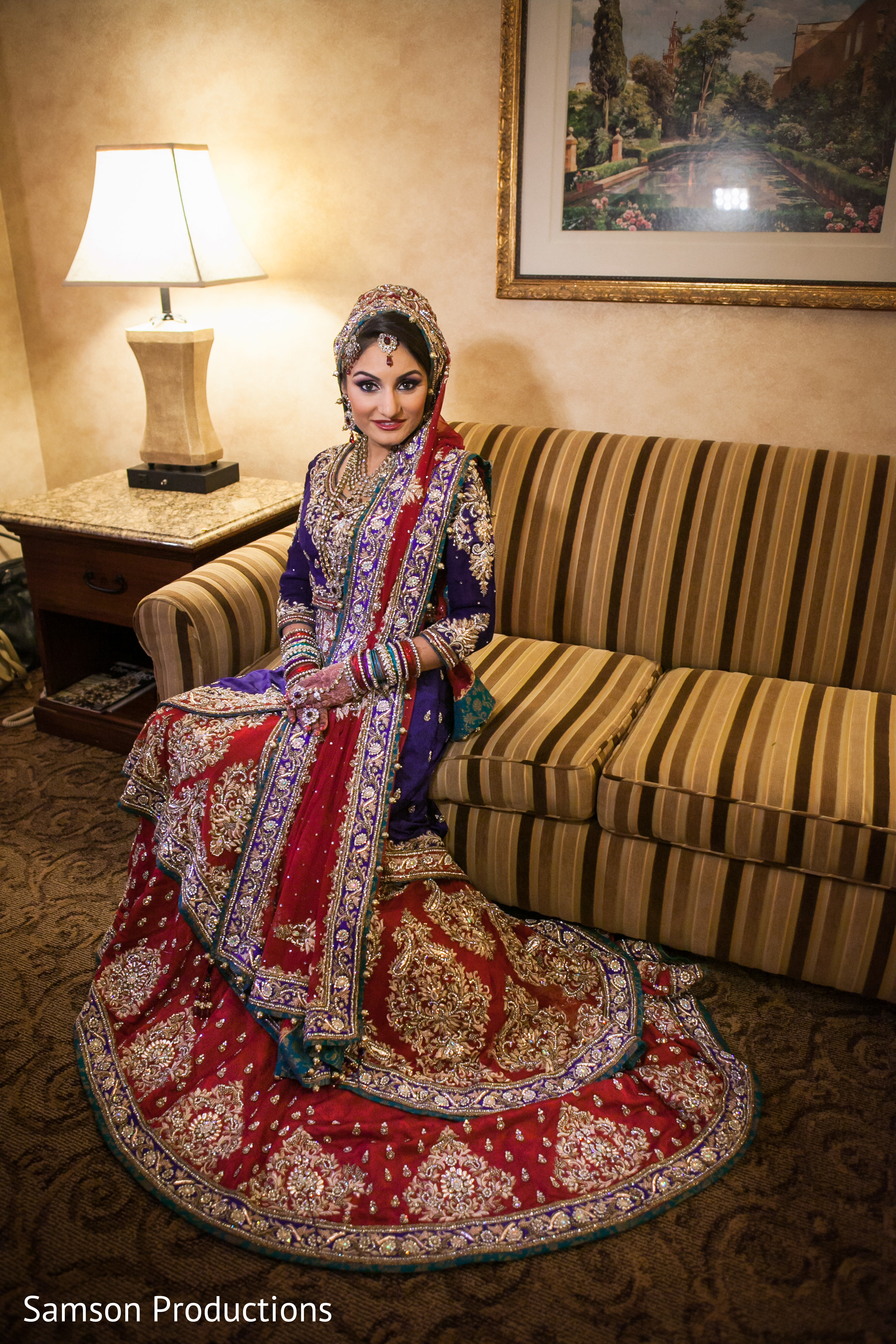 Bridal Fashions in Anaheim, CA Pakistani Wedding by Samson Productions