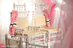 Sweet and simple Indian wedding decor.