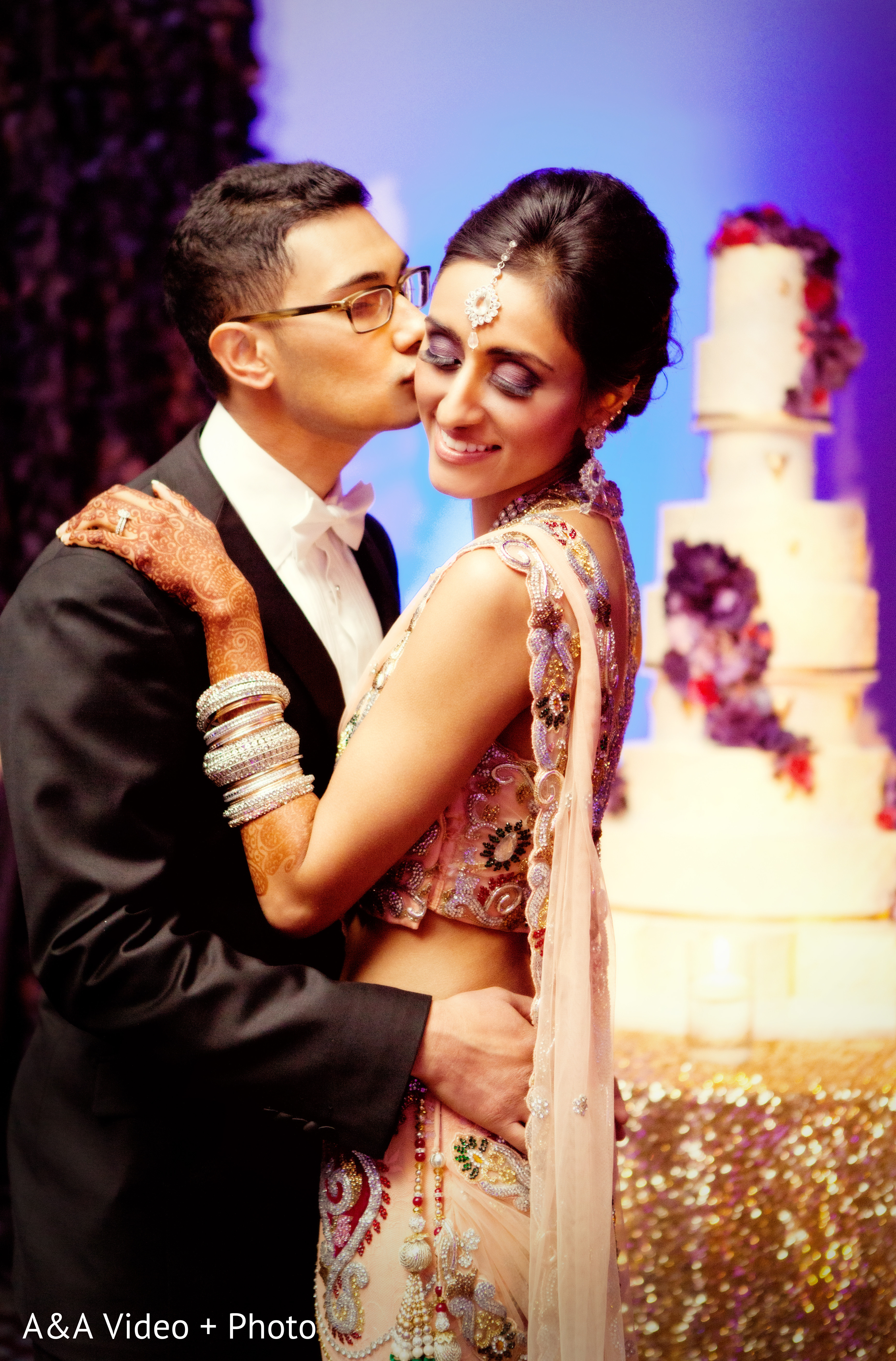 Reception In Houston, TX Indian Wedding By A&A Video + Photo | Maharani ...