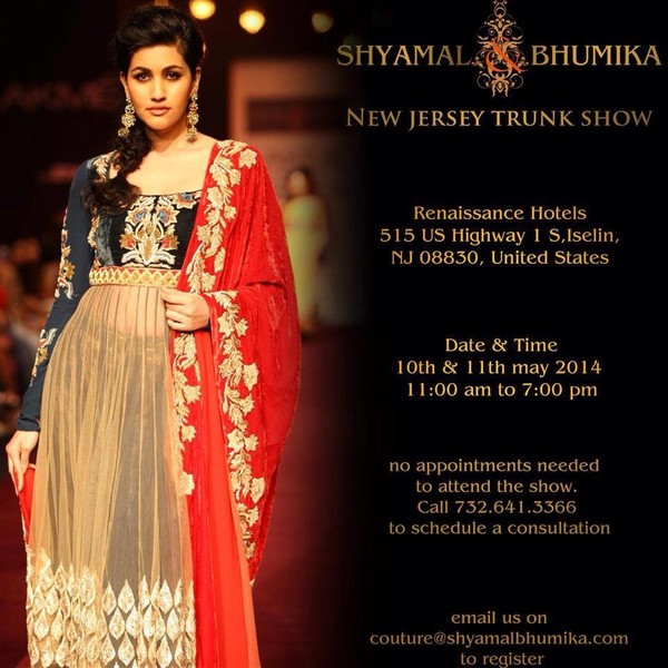 Shyamal & Bhumika New Jersey Trunk Show