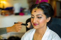 An Indian bride gets ready for her wedding ceremony!