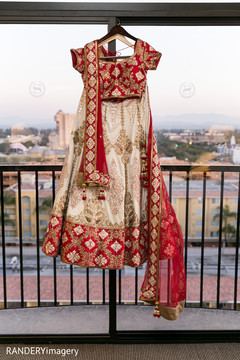 An Indian bride gets ready for her big day!