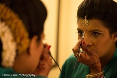 An Indian bride and groom get ready to tie the knot!