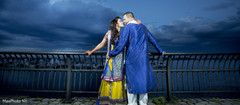 This Pakistani pair poses for pre-wedding portraits!