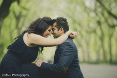 A Pakistani bride and groom pose for some precious wedding portraits!