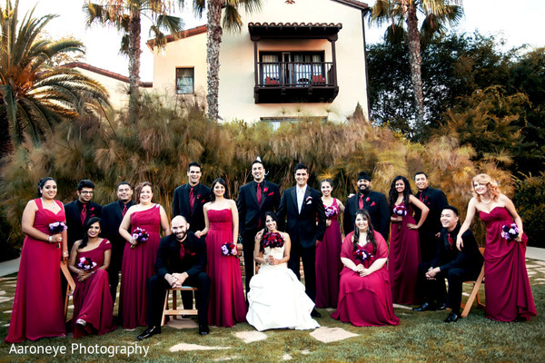 Wedding party portraits