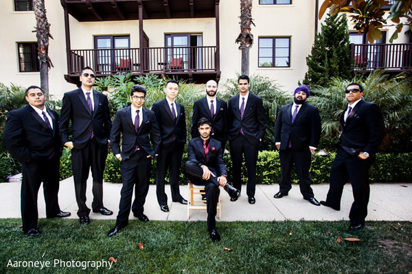 Wedding party portraits