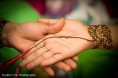 An Indian bride and groom get the party started at their pre-wedding celebrations!